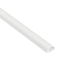 D-Line Micro Decorative Self Adhesive Trunking 16mm X 8mm X 2m White