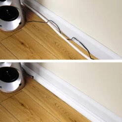 D-Line Quadrant Self Adhesive Decorative Trunking 22mm X 22mm X 2m White -None || EGLO || Energizer Sales 12804735 2124833236265747