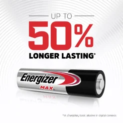 Energizer MAX Alkaline AA Batteries - 8 Pack 5 Energizer MAX Alkaline AA Batteries - 8 Pack -None || EGLO || Energizer Sales 12806224 1424832987744634