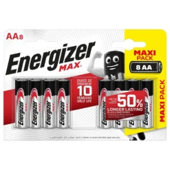 Energizer MAX Alkaline AA Batteries - 8 Pack