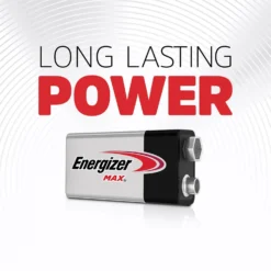 Energizer MAX Alkaline 9V Batteries - 2 Pack -None || EGLO || Energizer Sales 12807852 1344833193224630