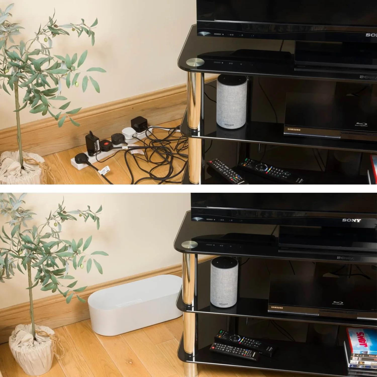 D-Line Cable Tidy Unit Large White 3 D-Line Cable Tidy Unit Large White - Image 3