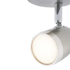 Vector 1 Bar LED Spotlight - Satin Nickel 7 Vector 1 Bar LED Spotlight - Satin Nickel -None || EGLO || Energizer Sales 12810127 1334840948044795