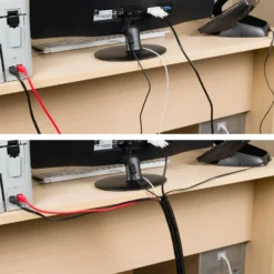 D-Line Cable Tidy Tube 32mm X 1.1m Black -None || EGLO || Energizer Sales 12810284 7854833169239534