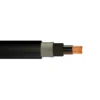 None Pitacs 1.5mm 3 Core Steel Armoured Cable 25m Black 6943X