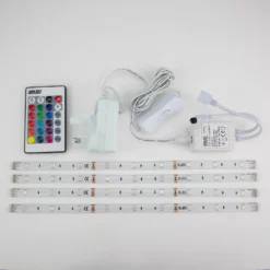 Colour Changing LED Flex Strip Light 4 Pack 17 Colour Changing LED Flex Strip Light 4 Pack -None || EGLO || Energizer Sales 12813232 1025007397830615