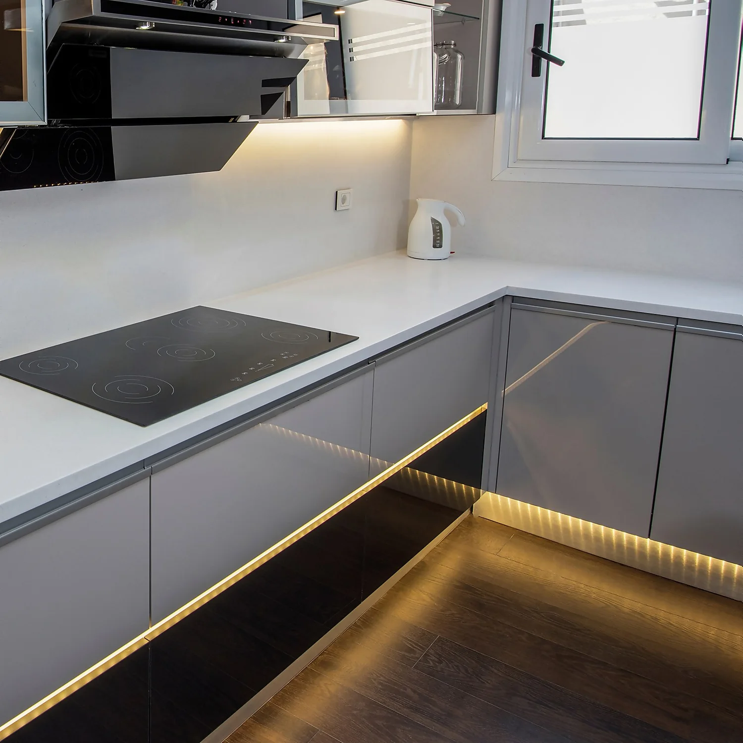 Warm White LED Flex Strip Light 4 Pack 1 Warm White LED Flex Strip Light 4 Pack