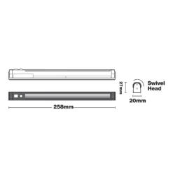 Arlec 9 PIR LED Battery Cabinet Light -None || EGLO || Energizer Sales 12813235 9545007579575331