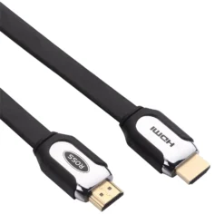 Ross Premium High Performance Flat HDMI Lead 2m Black