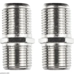 Ross Satellite Cable Couplers Nickel 2 Pack -None || EGLO || Energizer Sales 12813648 9614833220708983