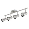 Swansea 4x 35W Spotlight - Brushed Stainless Steel