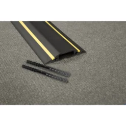 D-Line Light Duty Floor Cable Cover 17mm X 9mm X 1.8m Black 12 D-Line Light Duty Floor Cable Cover 17mm X 9mm X 1.8m Black -None || EGLO || Energizer Sales 12814531 1334833202221636
