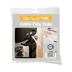 D-Line Cable Tidy Tube 32mm X 1.1m White -None || EGLO || Energizer Sales 12814535 8964833200799786