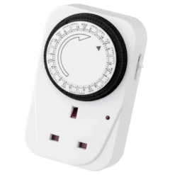 Arlec 7 Day Mechanical Timer Socket White