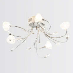 Flora 5 Lamp Semi-Flush Ceiling Light -None || EGLO || Energizer Sales 12815958 1294938641700480