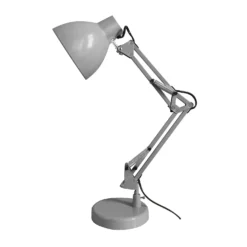 Lucas Angled Desk Lamp - Soft Grey