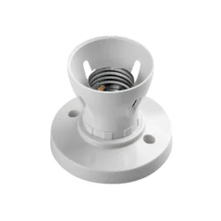 Arlec Batten Screw E27 Lamp Holder White