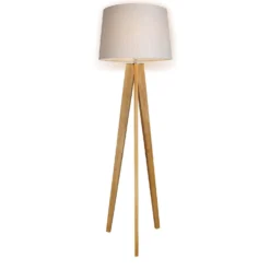 Poppy Tripod Floor Lamp - Natural 10 Poppy Tripod Floor Lamp - Natural -None || EGLO || Energizer Sales 12816482 1704831918024251
