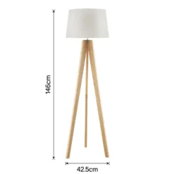 Poppy Tripod Floor Lamp - Natural 14 Poppy Tripod Floor Lamp - Natural -None || EGLO || Energizer Sales 12816482 4304833200836536
