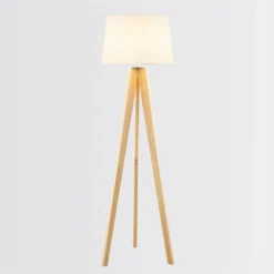 Poppy Tripod Floor Lamp - Natural 11 Poppy Tripod Floor Lamp - Natural -None || EGLO || Energizer Sales 12816482 5054833200649462