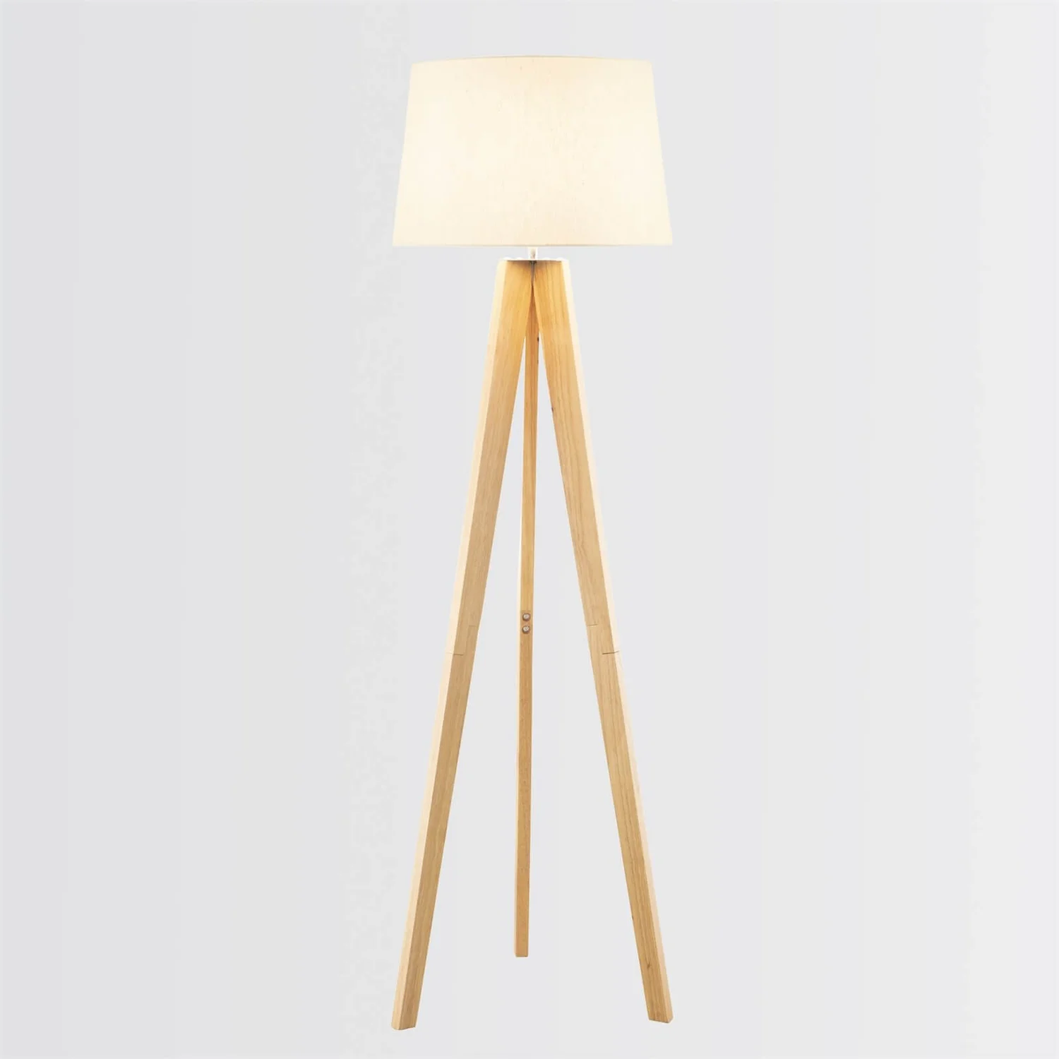 Poppy Tripod Floor Lamp - Natural 4 Poppy Tripod Floor Lamp - Natural - Image 4