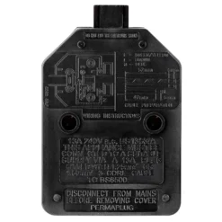 Masterplug 1 Socket Heavy Duty Rewirable Trailing Socket Black -None || EGLO || Energizer Sales 12817011 2684833194047635