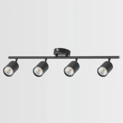 Travis 4 Light Spotlight Bar - Black -None || EGLO || Energizer Sales 12817922 1984843359460239