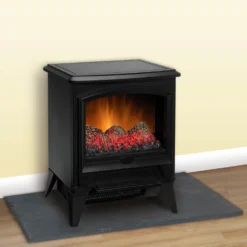 Dimplex Casper Optiflame® 2kW Freestanding Electric Stove With Realistic Log Effect Fuel Bed - Black 8 Dimplex Casper Optiflame® 2kW Freestanding Electric Stove With Realistic Log Effect Fuel Bed - Black -None || EGLO || Energizer Sales 12818925 3544833223413324