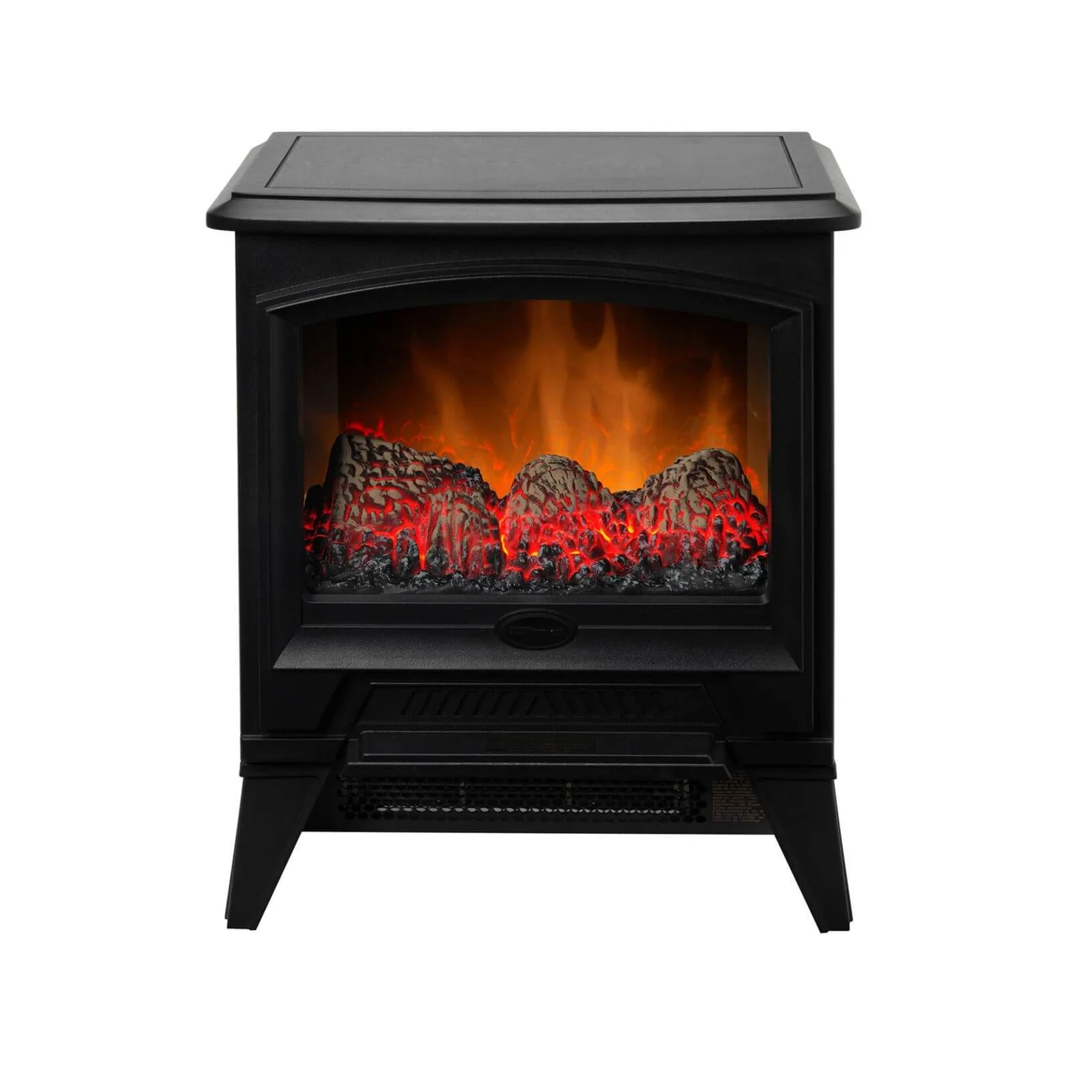 Dimplex Casper Optiflame® 2kW Freestanding Electric Stove With Realistic Log Effect Fuel Bed - Black 1 Dimplex Casper Optiflame® 2kW Freestanding Electric Stove With Realistic Log Effect Fuel Bed - Black