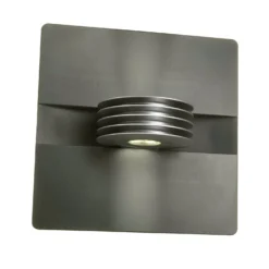 Lutec Split LED Up & Down Outdoor Wall Light - Anthracite -None || EGLO || Energizer Sales 12819091 1134832977654878