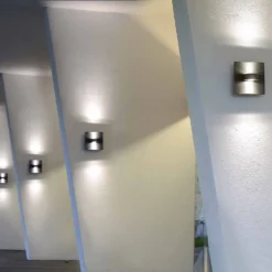 Lutec Split LED Up & Down Outdoor Wall Light - Anthracite -None || EGLO || Energizer Sales 12819091 1794952691562710