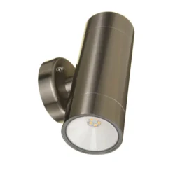 Lutec Rado Up & Down Outdoor Wall Light - Stainless Steel -None || EGLO || Energizer Sales 12819217 1064832982326397