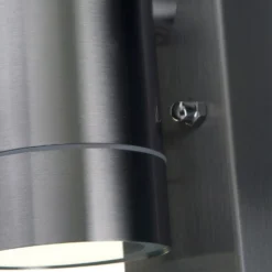 Lutec Rado Up/Down PIR Outdoor Wall Light - Stainless Steel -None || EGLO || Energizer Sales 12819275 6674952877464952