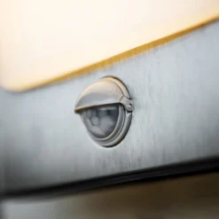 Lutec Face 13W LED PIR Outdoor Wall Light - Stainless Steel -None || EGLO || Energizer Sales 12819285 8224952877315036