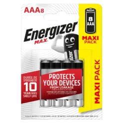 Energizer MAX Alkaline AAA Batteries - 8 Pack