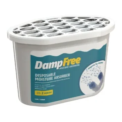 None Pack Of 4 DampFree Disposable Moisture Absorber - 500ml