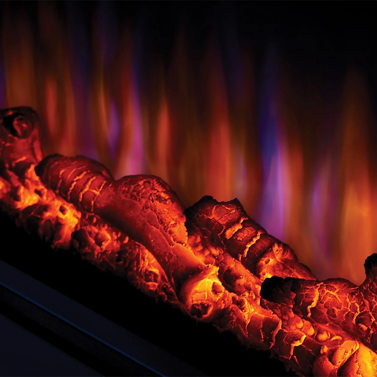 Suncrest Lumley Electric Fire Suite With Flat To Wall Fitting - White 4 Suncrest Lumley Electric Fire Suite With Flat To Wall Fitting - White - Image 4