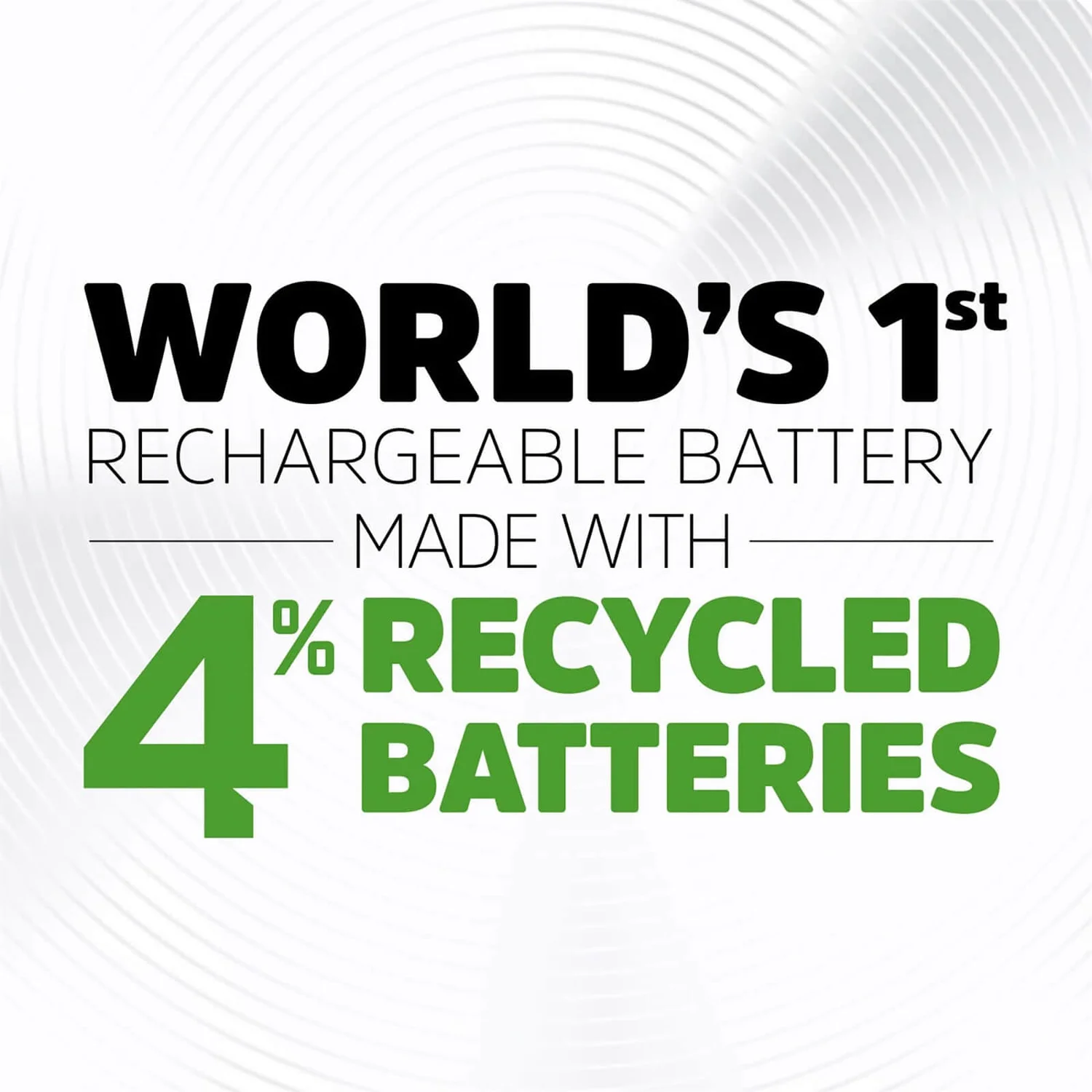 Energizer Universal 500mAh Rechargeable AAA Batteries - 4 Pack 3 Energizer Universal 500mAh Rechargeable AAA Batteries - 4 Pack - Image 3