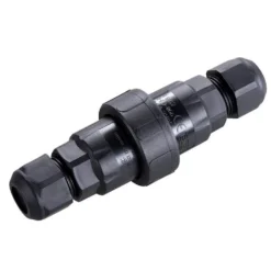 Masterplug 10 Amp In Line Outdoor Connection Unit IP67 Rated Black