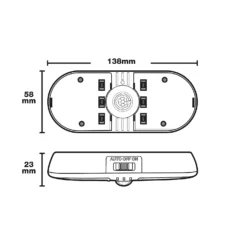 Arlec LED Motion Utility Light -None || EGLO || Energizer Sales 12823645 2045007580194936