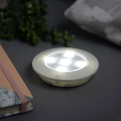 Arlec 2 Pack Round LED Push Lights -None || EGLO || Energizer Sales 12823654 1145007579816951