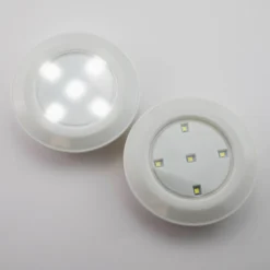 Arlec 2 Pack Round LED Push Lights -None || EGLO || Energizer Sales 12823654 1155007580044954