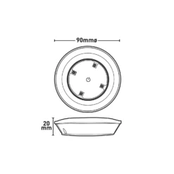 Arlec 2 Pack Round LED Push Lights -None || EGLO || Energizer Sales 12823654 1265007580176534