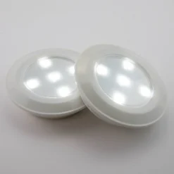 Arlec 2 Pack Round LED Push Lights -None || EGLO || Energizer Sales 12823654 9285007579896097