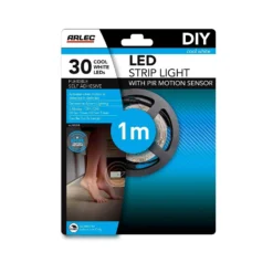 Arlec 1m Battery Strip Light With PIR Sensor -None || EGLO || Energizer Sales 12823694 6424831908831711