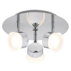 Paisley LED Bathroom Round Plate Spotlight - 3 X 4.5W -None || EGLO || Energizer Sales 12826177 2224958071525008