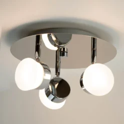 Paisley LED Bathroom Round Plate Spotlight - 3 X 4.5W -None || EGLO || Energizer Sales 12826177 5864958071660986