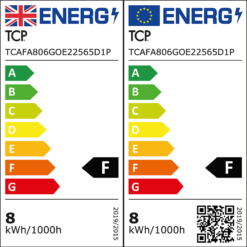 TCP Filament Classic Coat 60W ES Daylight Dimmable Light Bulb -None || EGLO || Energizer Sales 12826494 1534891504554633