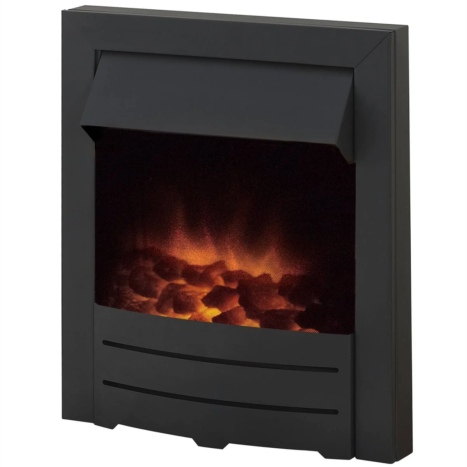 Αδάμ Adam Colorado Electric Fire With Inset Fitting - Black 2 Αδάμ Adam Colorado Electric Fire With Inset Fitting - Black - Image 2