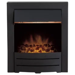 Αδάμ Adam Colorado Electric Fire With Inset Fitting - Black